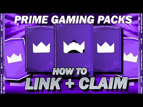 HOW TO CLAIM FIFA 22 PRIME GAMING PACKS! HOW TO LINK + CLAIM FREE PACKS - FIFA 22 Prime Gaming pack