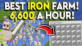 BEST NEW INFINITE IRON FARM 1.21! Minecraft Tutorial In 0 SECOND!