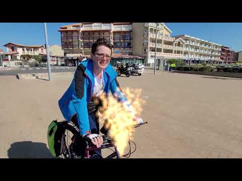 Reise zum Ocean.Lacanau-Ocean.