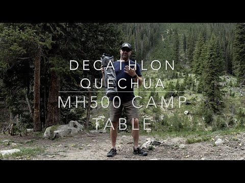 Decathlon Quechua MH500 Camp Table - Compact Camping Table