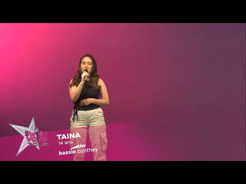 Taina 14 ans - Swiss Voice Tour 2023, Bassin Centre, Conthey