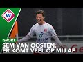 Noordwijk-speler Van Oosten geniet van succesvolle middag: 'Komt opeens veel op mij af'