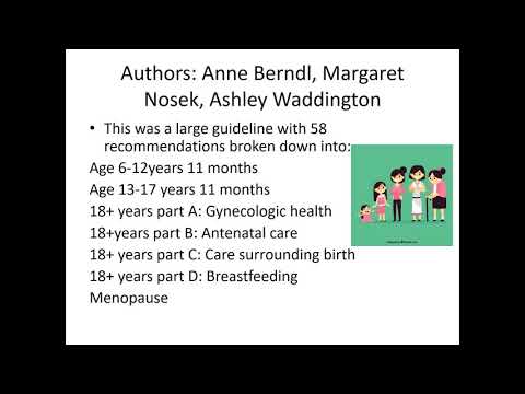 SCI Webinar Series:Creation of the Spina bifida Women’s Health Guidelines, Methods & Future Projects