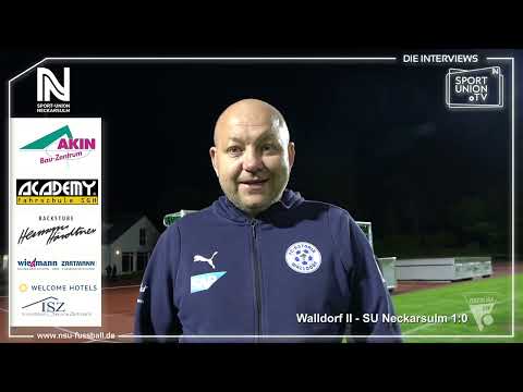 09.04.22 | Stimmen zum Spiel Astoria Walldorf II -  Sport-Union Neckarsulm 1:0