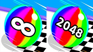 Ball Run 2048 Infinity VS Ball Run 2048 - All Levels Gameplay Android iOS Ep 2