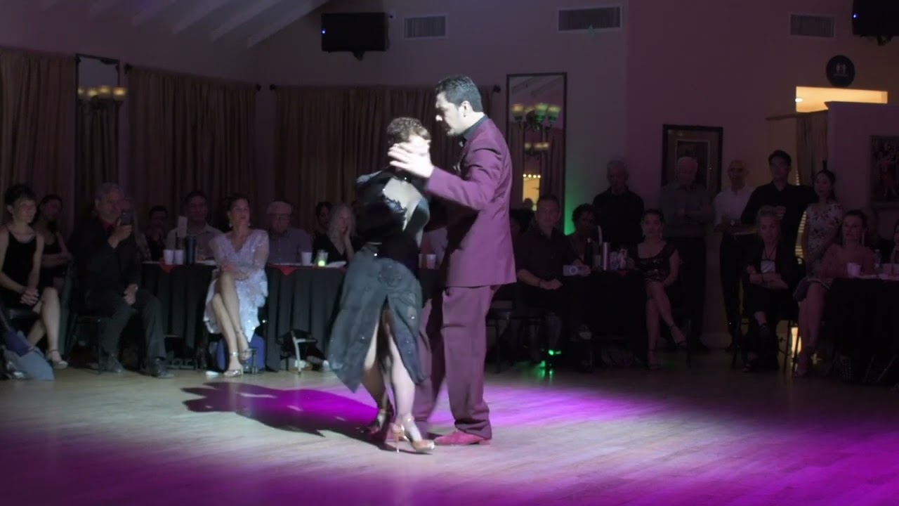 Miriam Larici and Leonardo Barrionuevo at Milonga Corazón 3/3