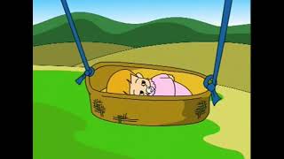 Download lagu 'Rock a bye baby' flash nursery rhyme  mp3