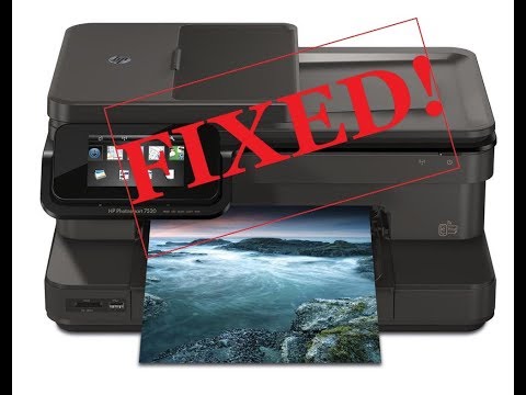 Hp photosmart 7520- HOW TO CLEAN PRINTHEAD- ⬇️Link in...