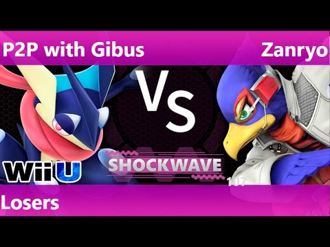 SW 107 - P2P with Gibus (Greninja) vs Zanryo (Falco) Losers - Smash 4