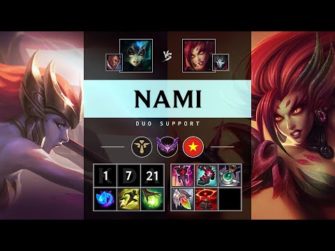 Nami Support vs Zyra - VN Master Patch 25.13