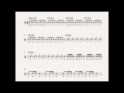 MS   Snare Warm up 110 Bpm