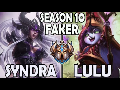 Faker SYNDRA MID vs LULU - Lol Challenger Korea