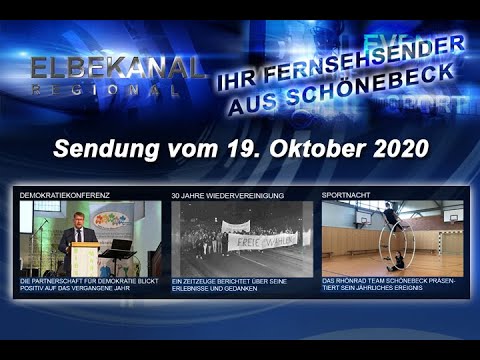 ELBEKANAL Sendung vom 19. Oktober 2020