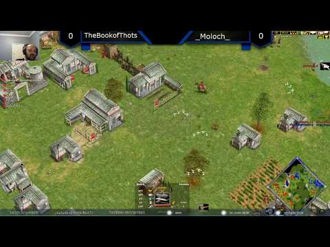 TheBookofThots (Zeus) vs _Moloch_ (Poseidon) - Age of Mythology: The Titans (Game 1)