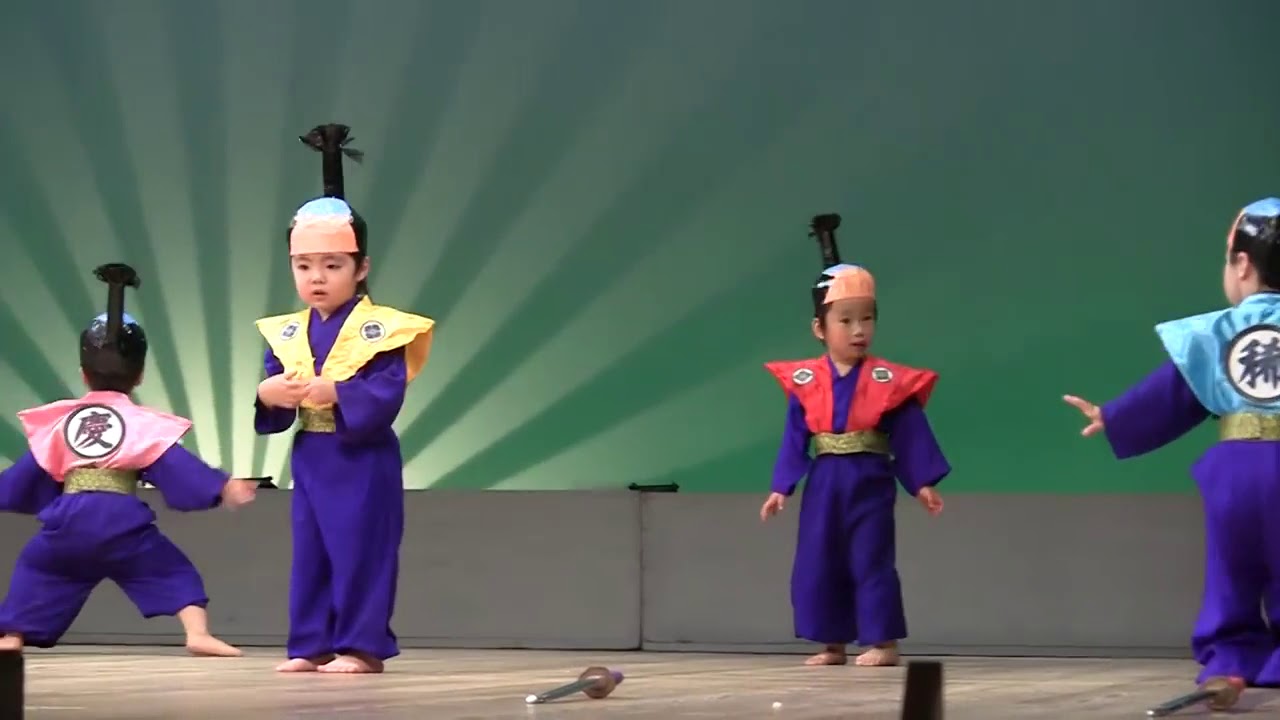 向洋保育園2015－もも組ちょんまげマーチ