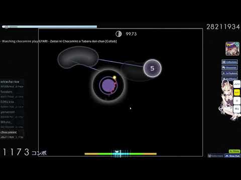 First play after 1 year. Cookiezi comeback game???