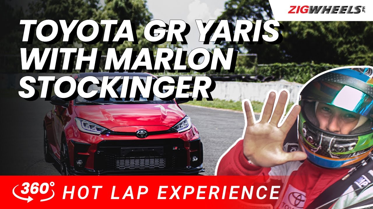 Toyota GR Yaris 360° Hot Lap Experience with Marlon Stockinger | ZigWheels.Ph