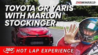 Toyota GR Yaris 360° Hot Lap Experience with Marlon Stockinger | ZigWheels.Ph