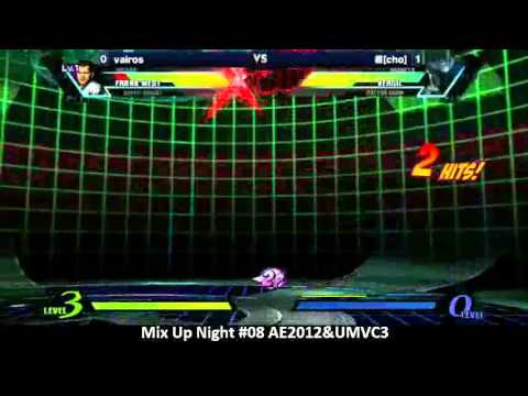 Mixupnight #8 - UMVC3 Japan - Vairos vs. Chou - Losers Final