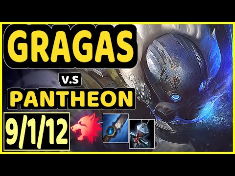 MEMENTO (GRAGAS) vs PANTHEON - 9/1/12 KDA JUNGLE CHALLENGER GAMEPLAY - EUW