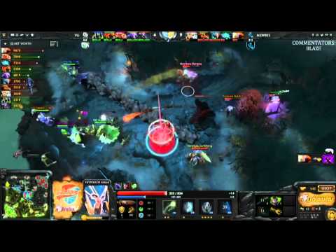 VG vs Newbee   Game 1  i League Season 3 Chinese Highlights