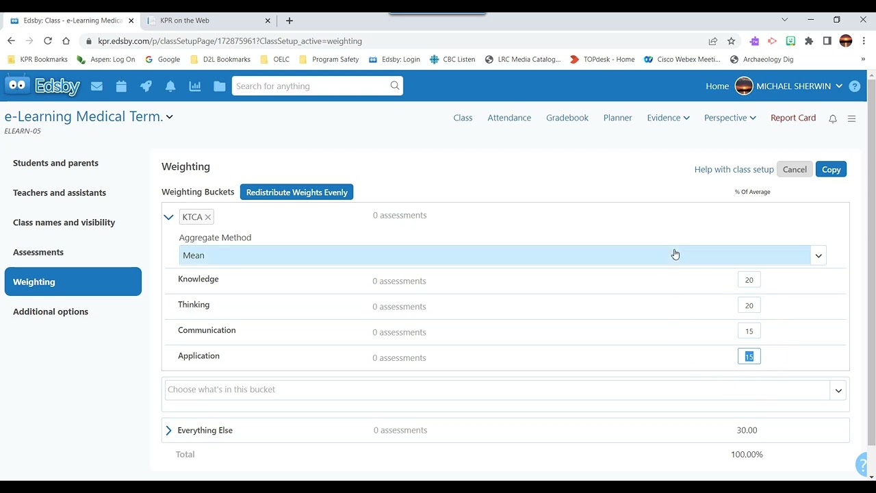 Edsby - Setting Up Gradebook