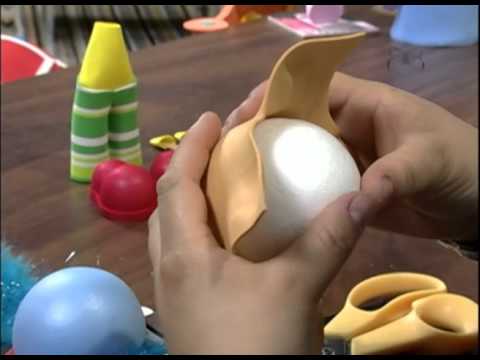 Mulher.com 17/09/2012 - Palhacinho em EVA 02-02