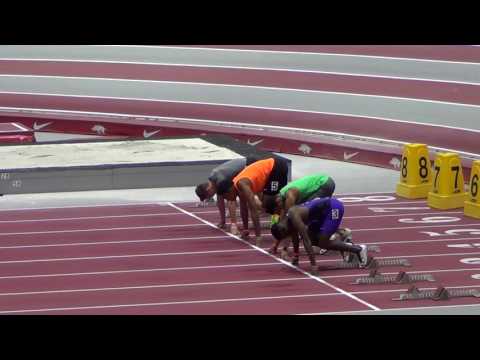 Men's 60m Dash Traveon Caldwell