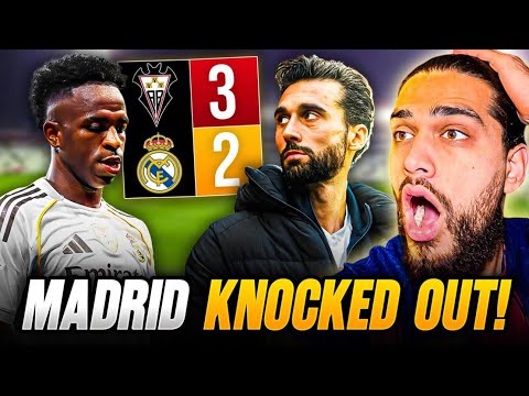 ALBACETE KNOCK REAL MADRID OUT THE COPA DEL REY!!! | ALBACETE 3-2 REAL MADRID MATCH REACTION