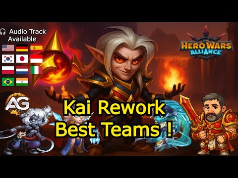 Kai Rework Secrets: Best Teams Revealed! | Hero Wars Alliance
