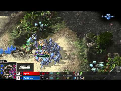ASUS ROG Summer 2015 SC2 -  PtitDrogo vs. Hyun