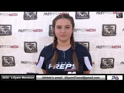 2025 Lillyam Mendoza 3.6 GPA - Power Hitting Catcher Softball Recruiting Skills Video Preps Academy
