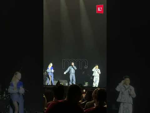 Rizky Febian, Anggi Marito dan Fabio Asher berkongsi satu pentas pada Konsert Malam 3 Suara