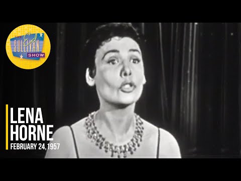 Lena Horne "It's All Right With Me" on The Ed Sullivan Show