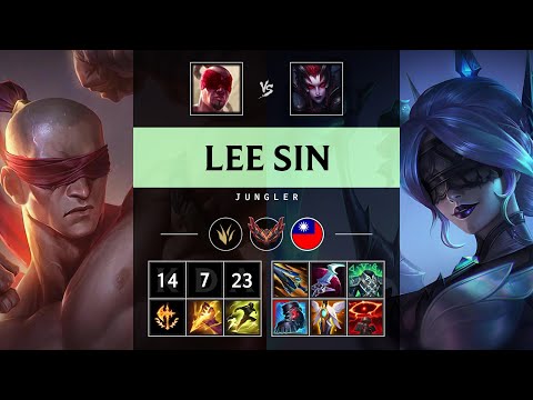 Lee Sin Jungle vs Elise - TW Grandmaster Patch 25.18