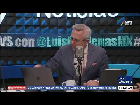 Mesa de análisis con Luis Cárdenas en MVS Noticias