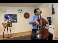 Saint-Saëns Allegro Appassionato for cello and... well, solo during quarantine: Amit Peled, cello