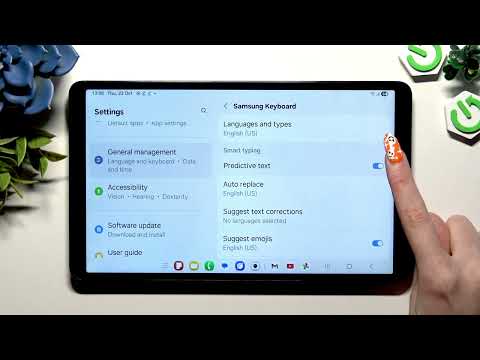 SAMSUNG Galaxy Tab A11+ 5G – How to Find Text Correction Options