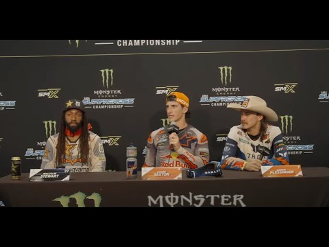 Monster Energy Supercross: Press Conference Round 10 - Birmingham - March 22, 2025