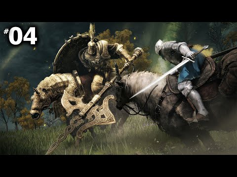 Elden Ring Gameplay Walkthrough Part 4 - Tree Sentinel (Boss Fight)