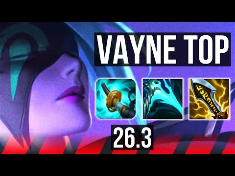 VAYNE vs TRYNDAMERE (TOP) | NA Master | 26.3