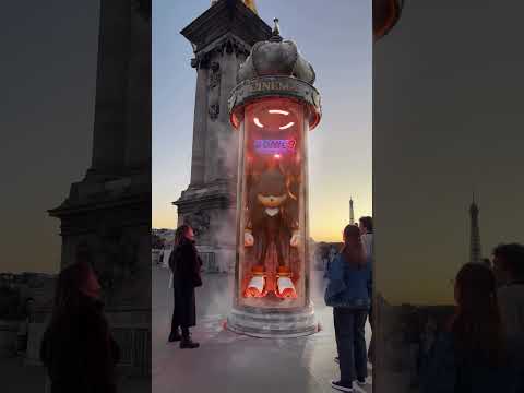 Proyect Shadow ya se ha teletransportado a Francia...  #Sonic3 ¡Solo en cines 25 diciembre!