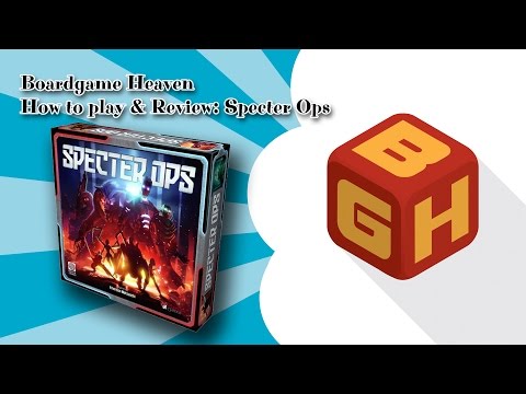Boardgame Heaven How To Play & Review: Specter Ops