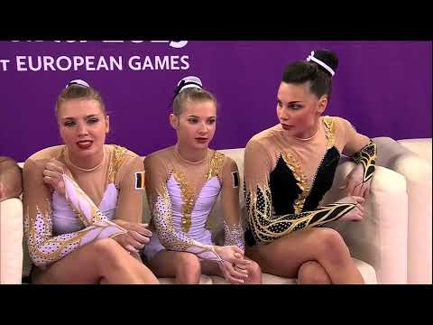 Belgium win the Women's Group - Balance - Acrobatic Gymnastics - Baku 2015