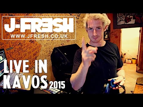 J FRESH LIVE in KAVOS [CORFU 2015]