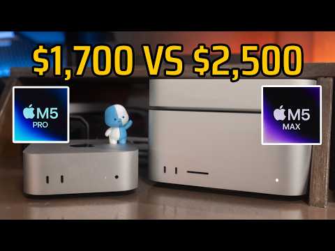 Thumbnail for M5 Pro Mac Mini vs M5 Max Mac Studio: DON'T BE FOOLED! by mac mi