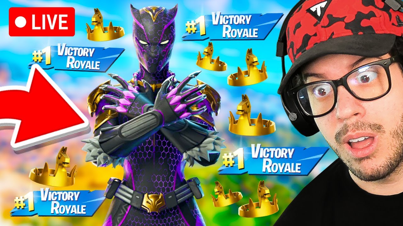 🔴LIVE! - WINNING *EVERY GAME* in SOLOS! (Fortnite Battle Royale)