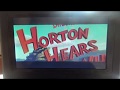 DVD REACTION Opening To Horton Hears A Who 2008 UK DVD