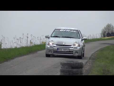 Przywara Dominik / Cesarz Kinga - Renault Clio Sport - KJS Super OeS WÓJTOWA 30-04-2017