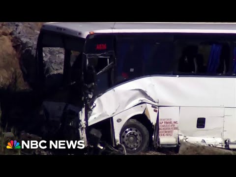 Two children among five killed in Virginia bus crash